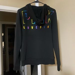 Pink long sleeve jacket